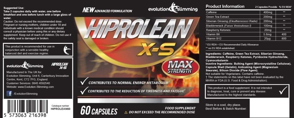 Hiprolean X-S Label