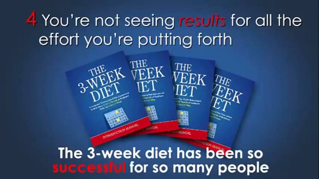 3 week diet plan for weight loss