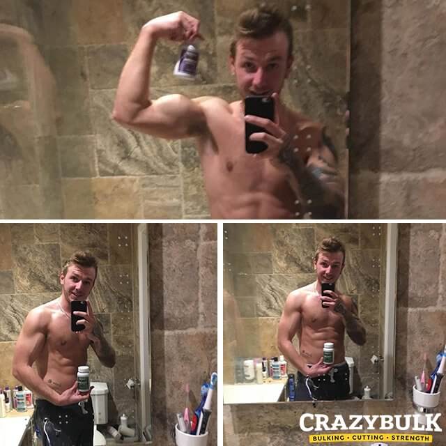 Crazy Bulk Results before and after