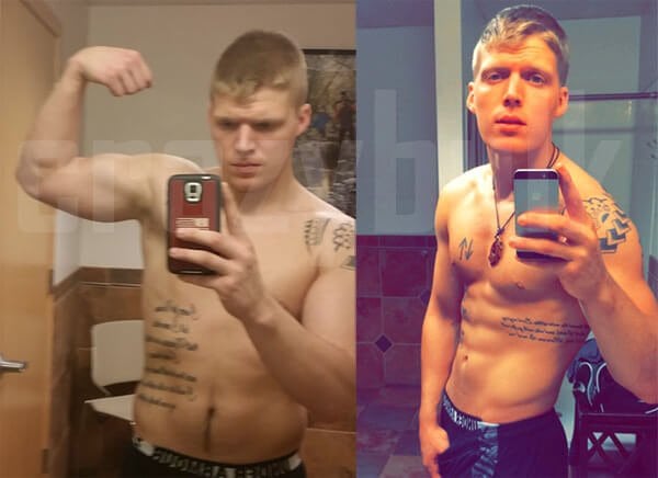 Crazy Bulk HGH X2 before and after