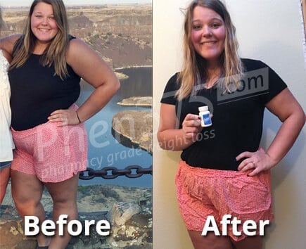 Phen375 before and after women weight loss results