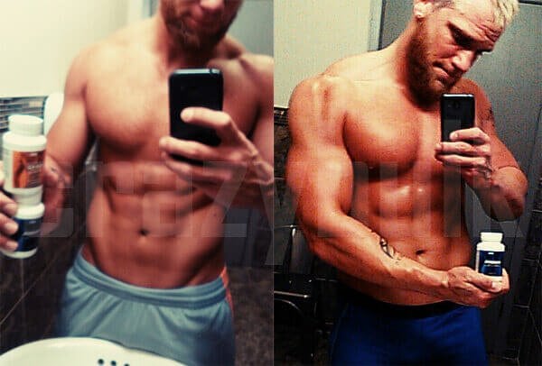 Bulking Supplements before and After