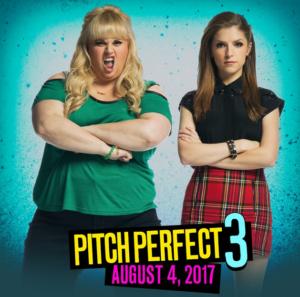 Pitch perfect 3 from august 2017