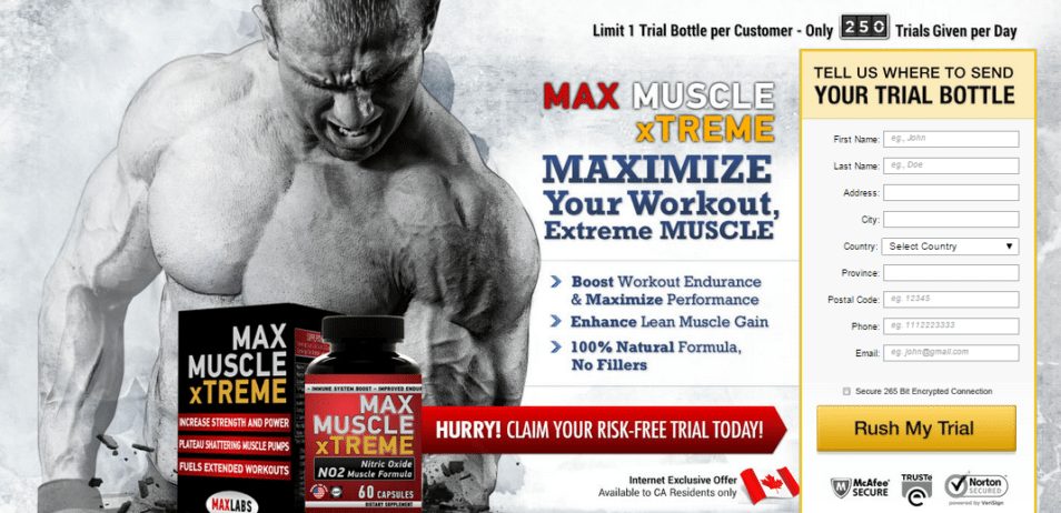 Order Max Muscle Extreme
