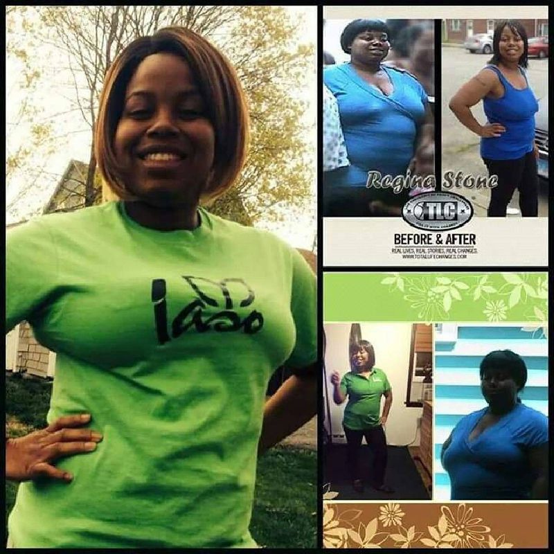 Iaso Tea before and after