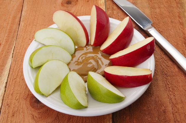 Apple Slices and Peanut Butter