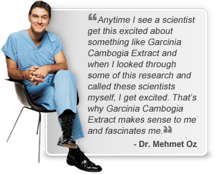 Dr Oz endorsement on Garcinia cambogia