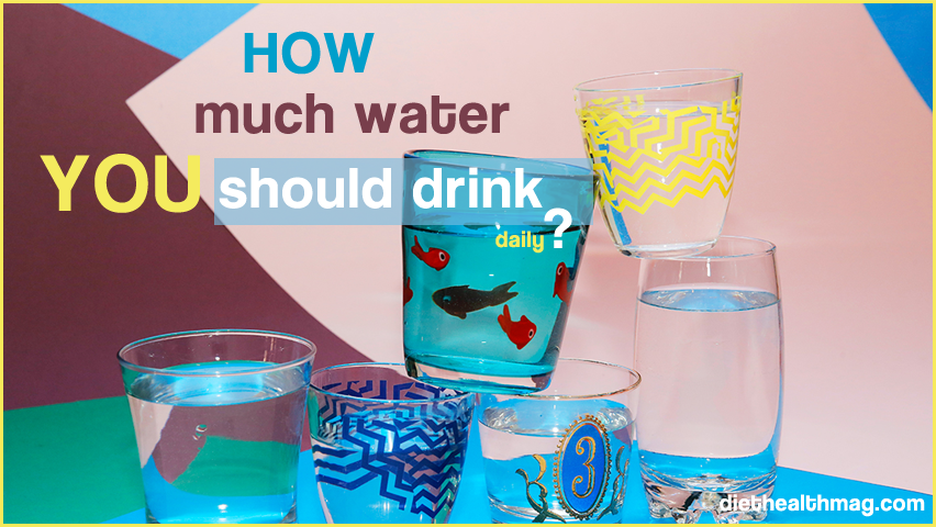 how much water you should drink daily