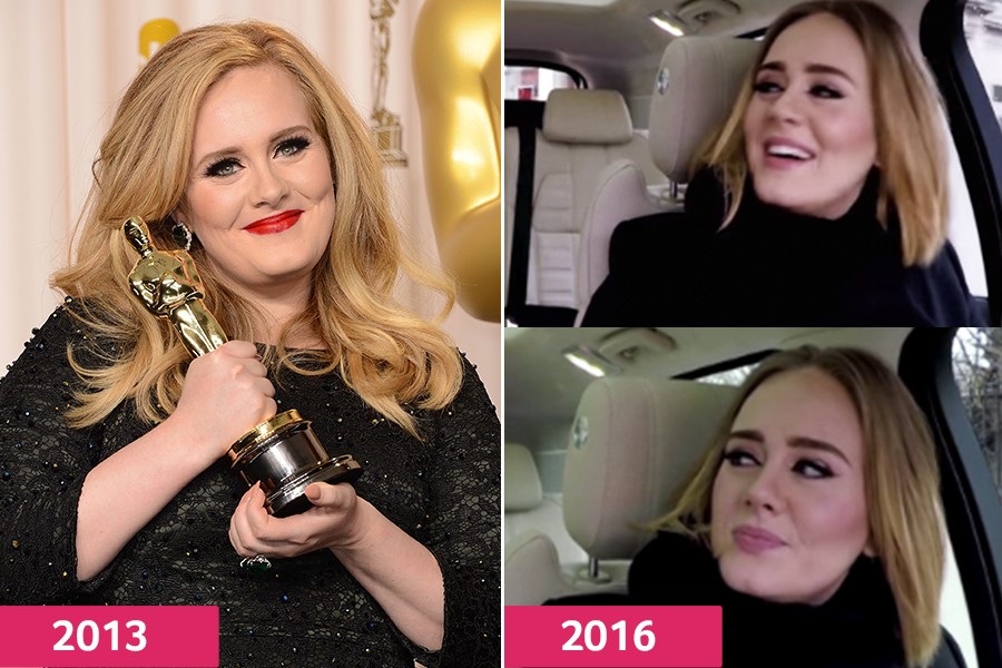 Adele Weight Loss before and after