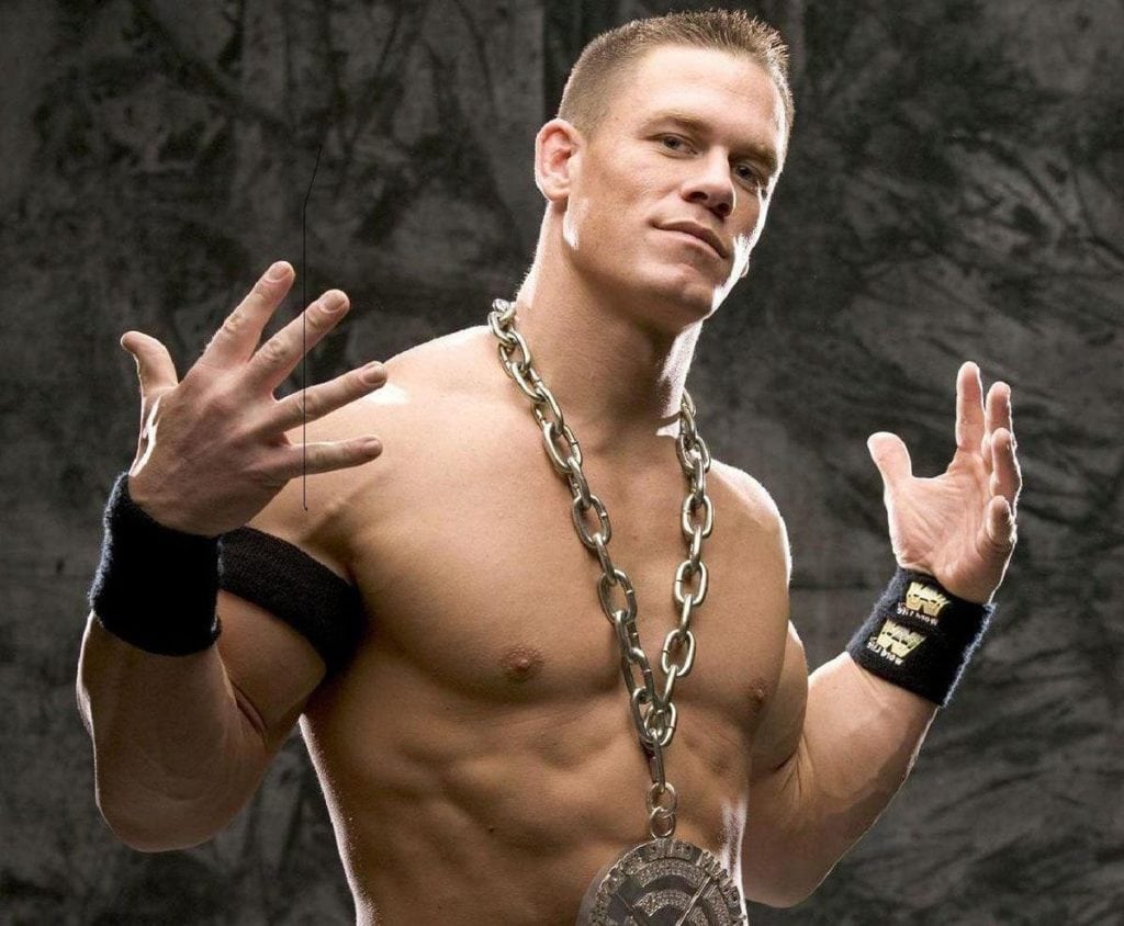 John Cena Muscular body