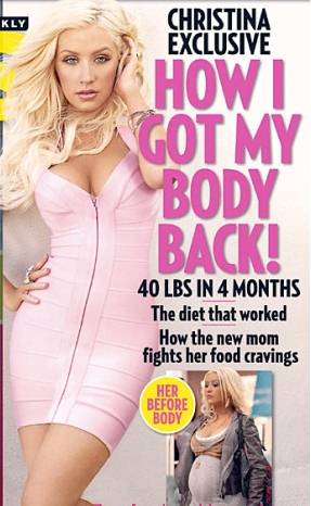 christina aguilera diet plan for weight loss