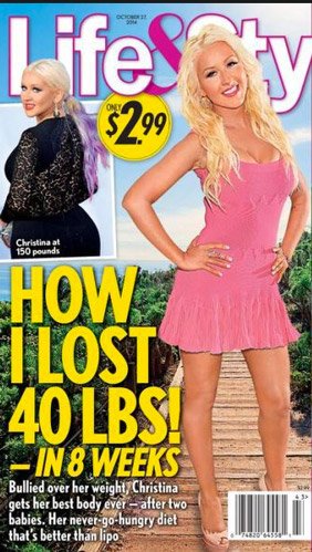 christina aguilera before and after weight loss photos 2017