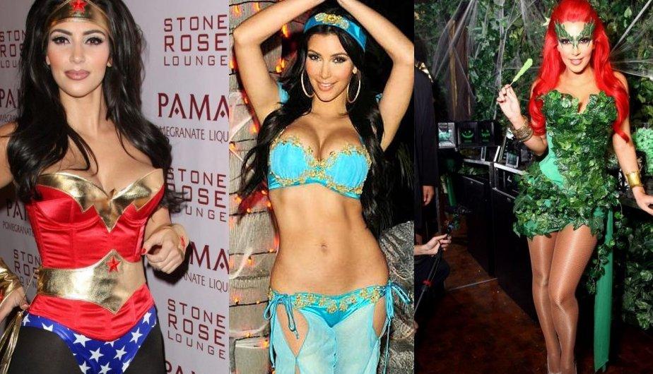Kim Kardashian sexy halloween costumes