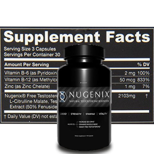 Nugenix supplement facts