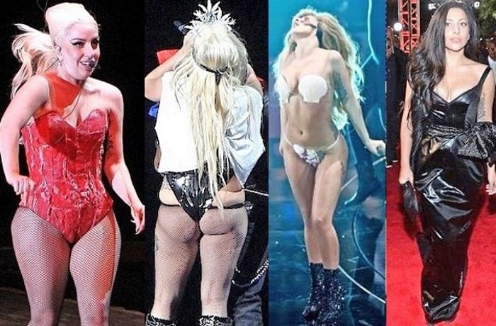 Lady Gaga before and after weight loss