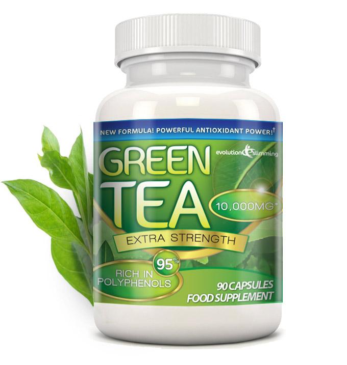 Green Tea Extra Strength 10,000mg With 95% Polyphenols