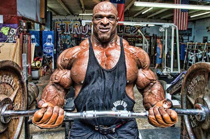 Ronnie Coleman natural or on steroids