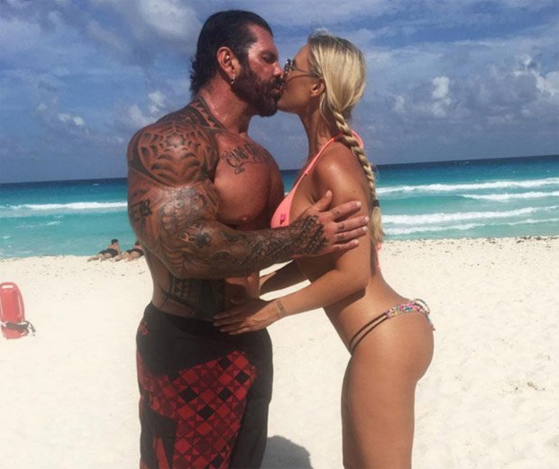 Rich Piana with Girl friend