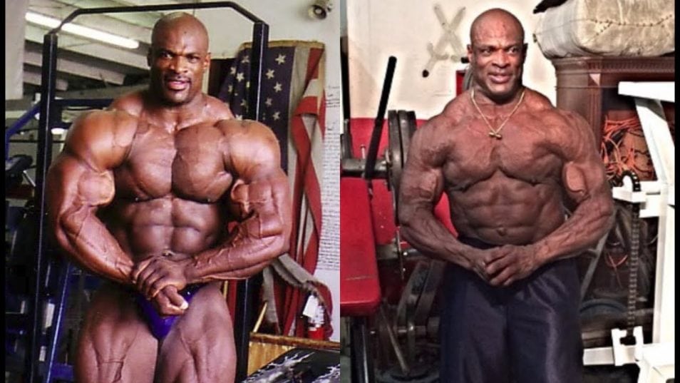 Ronnie Coleman - before and after