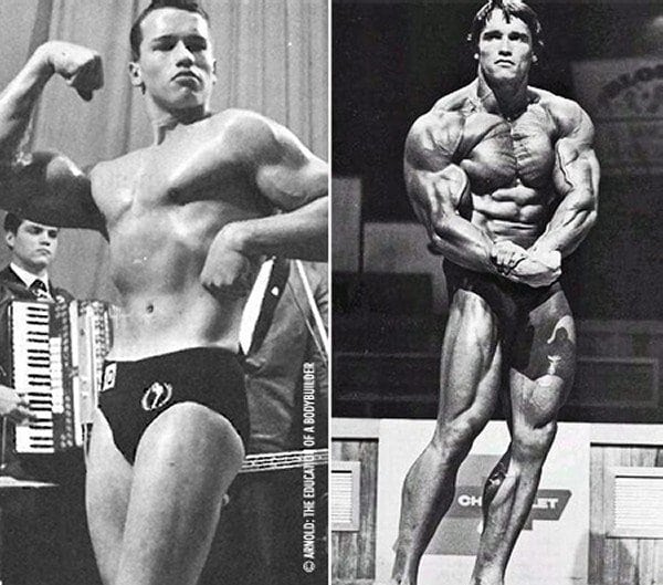 Arnold Schwarzenegger – Before & After