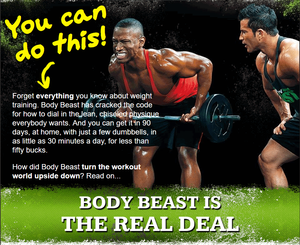 body beast results