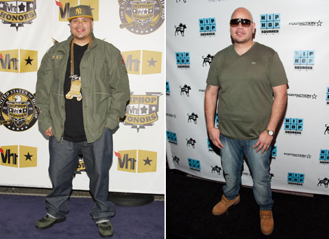 Fat Joe before and after
