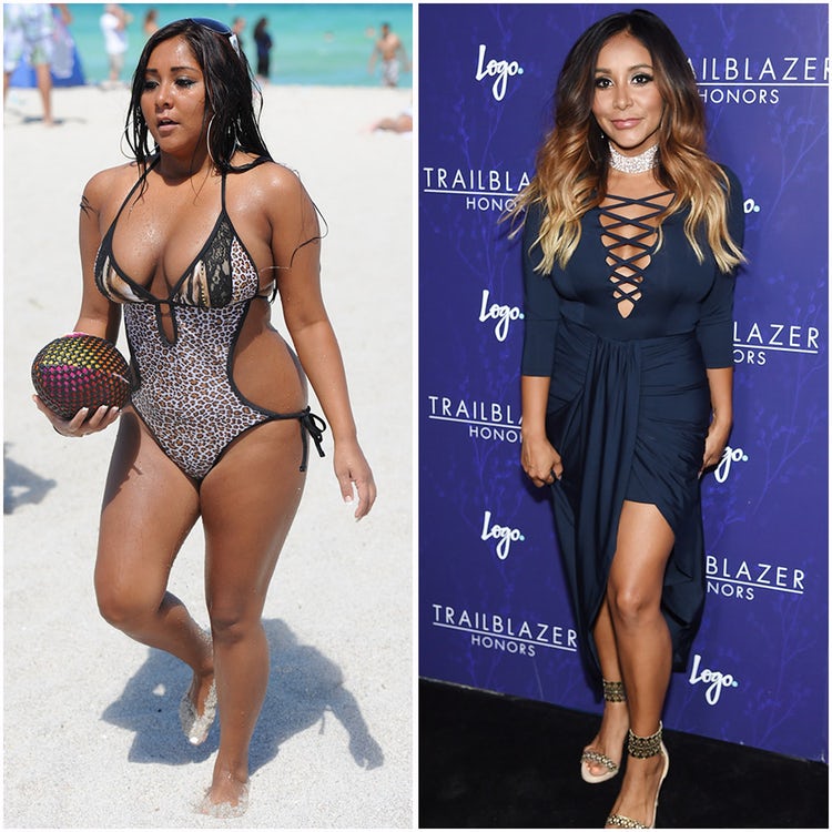 Snooki weight loss before and after