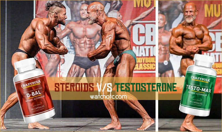 Steroids Vs Testosterone