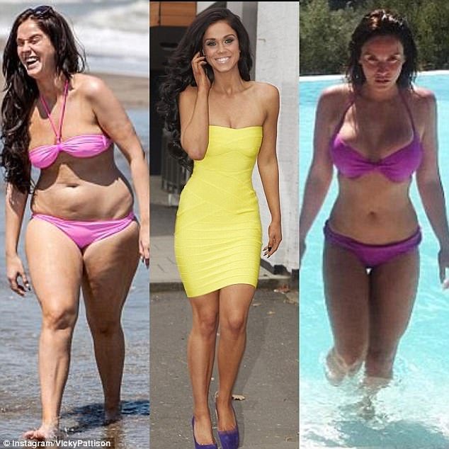 Vicky Pattison's weight loss